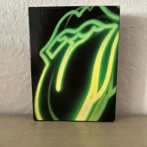The Rollins stones concert cd, Neon Green and Yellow Graphic Box